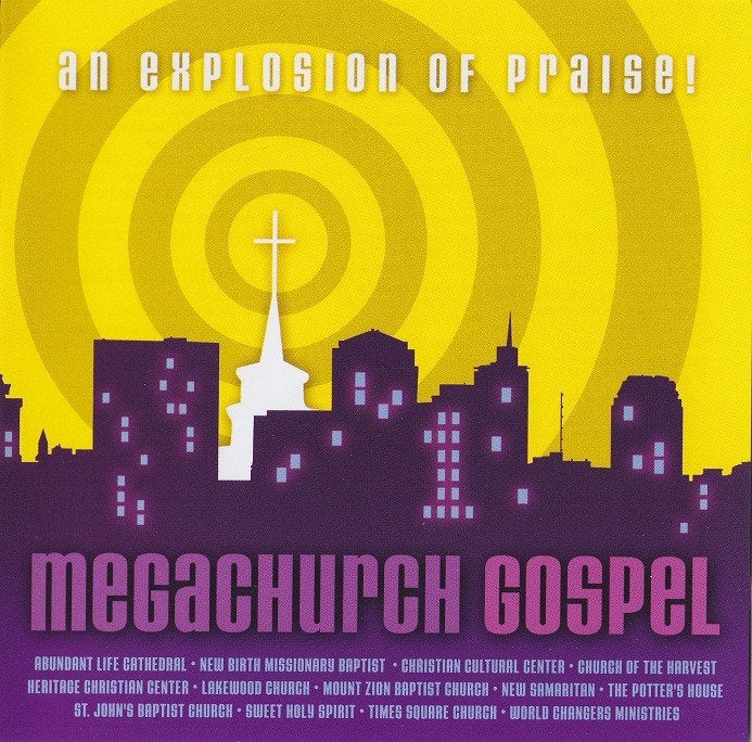 VENTE DU CD Various-Megachurch Gospel-An Explosion, Envoi, Gospel