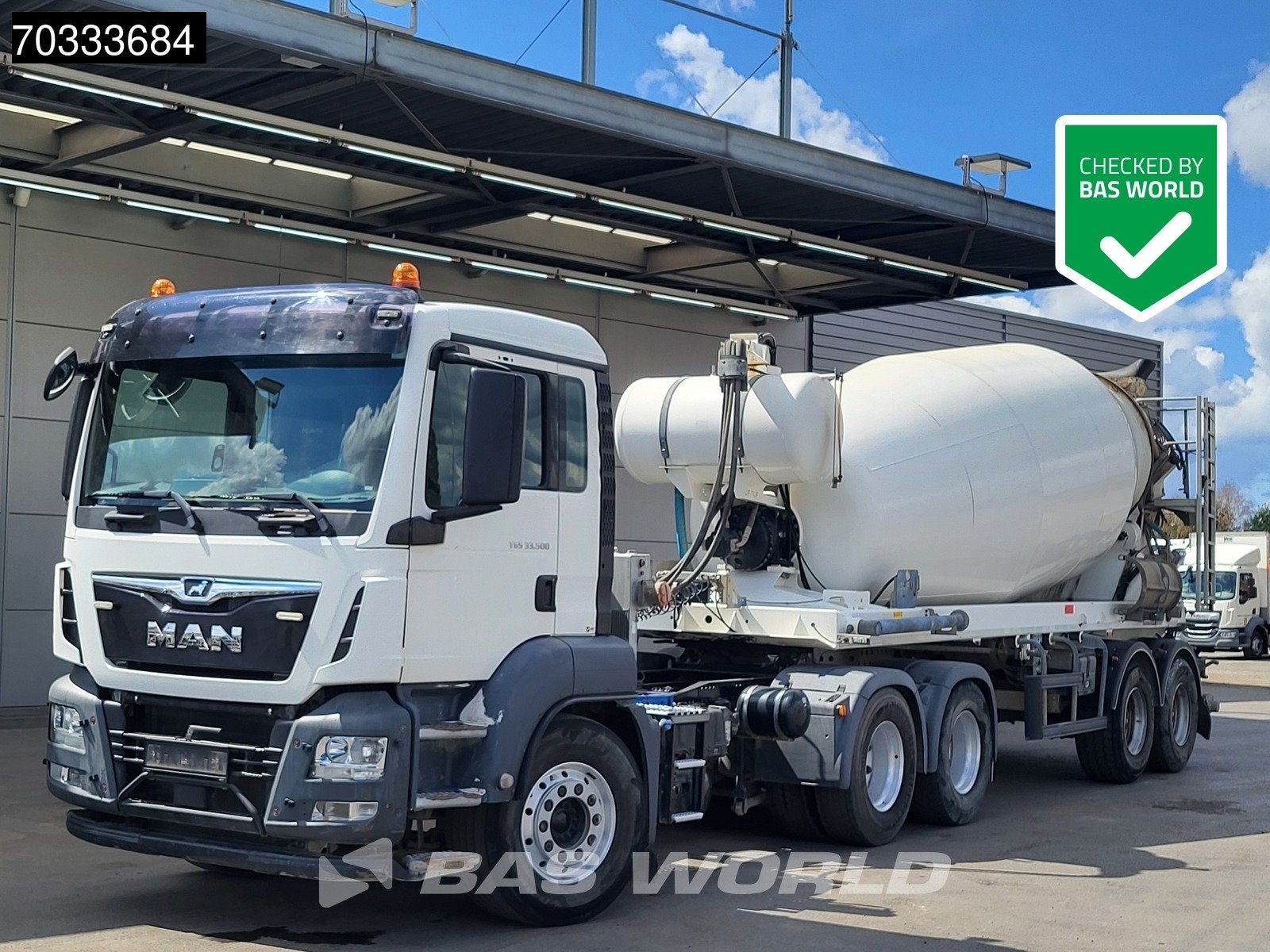 MAN TGX 33.500 6X4 M Hydraulik Concrete, Autos, Camions, Euro 6, Entreprise, MAN, 500 ch