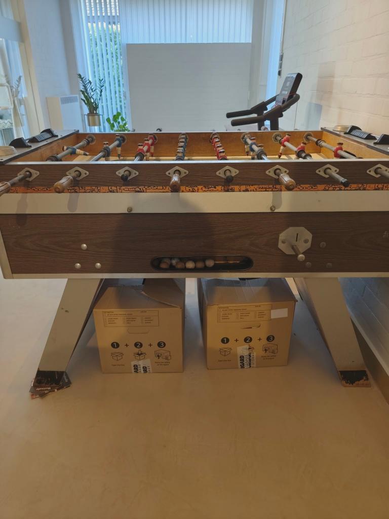 Jupiter Tafelvoetbal, Enlèvement, Comme neuf