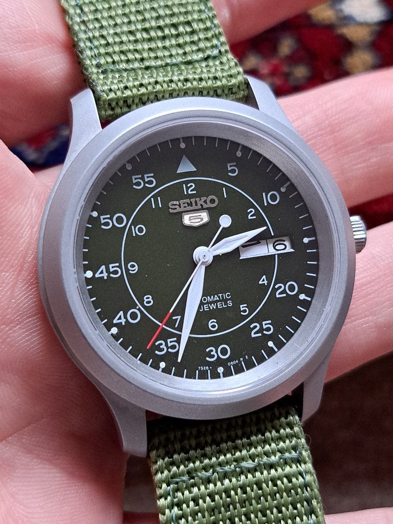 Seiko 5 automatic watch, Bijoux, Sacs & Beauté, Montre-bracelet, Seiko, Avec bracelet, Argent