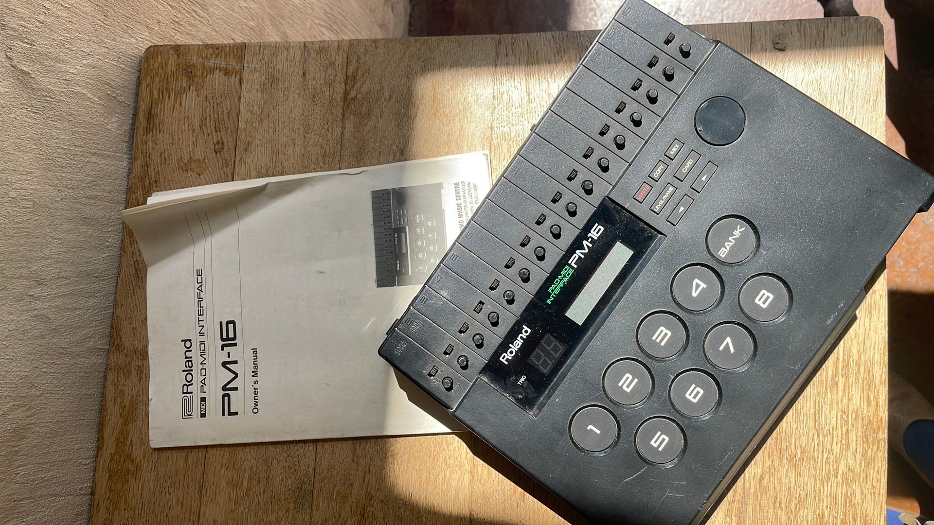 Roland Pad-midi interface PM-16, Muziek en Instrumenten, Ophalen of Verzenden, Gebruikt