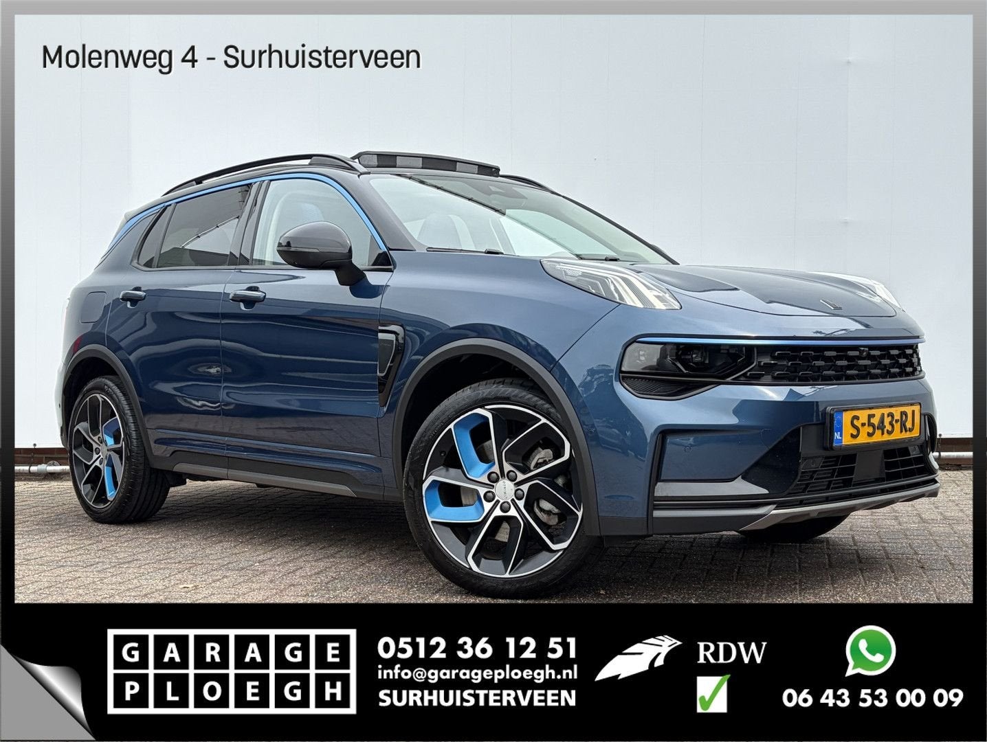 Lynk&Co 01 1.5 PHEV 262PK Adapt.Cruise 360° Cam Carplay Plug, Bedrijf, Hybride Elektrisch/Benzine, Te koop, 24 g/km