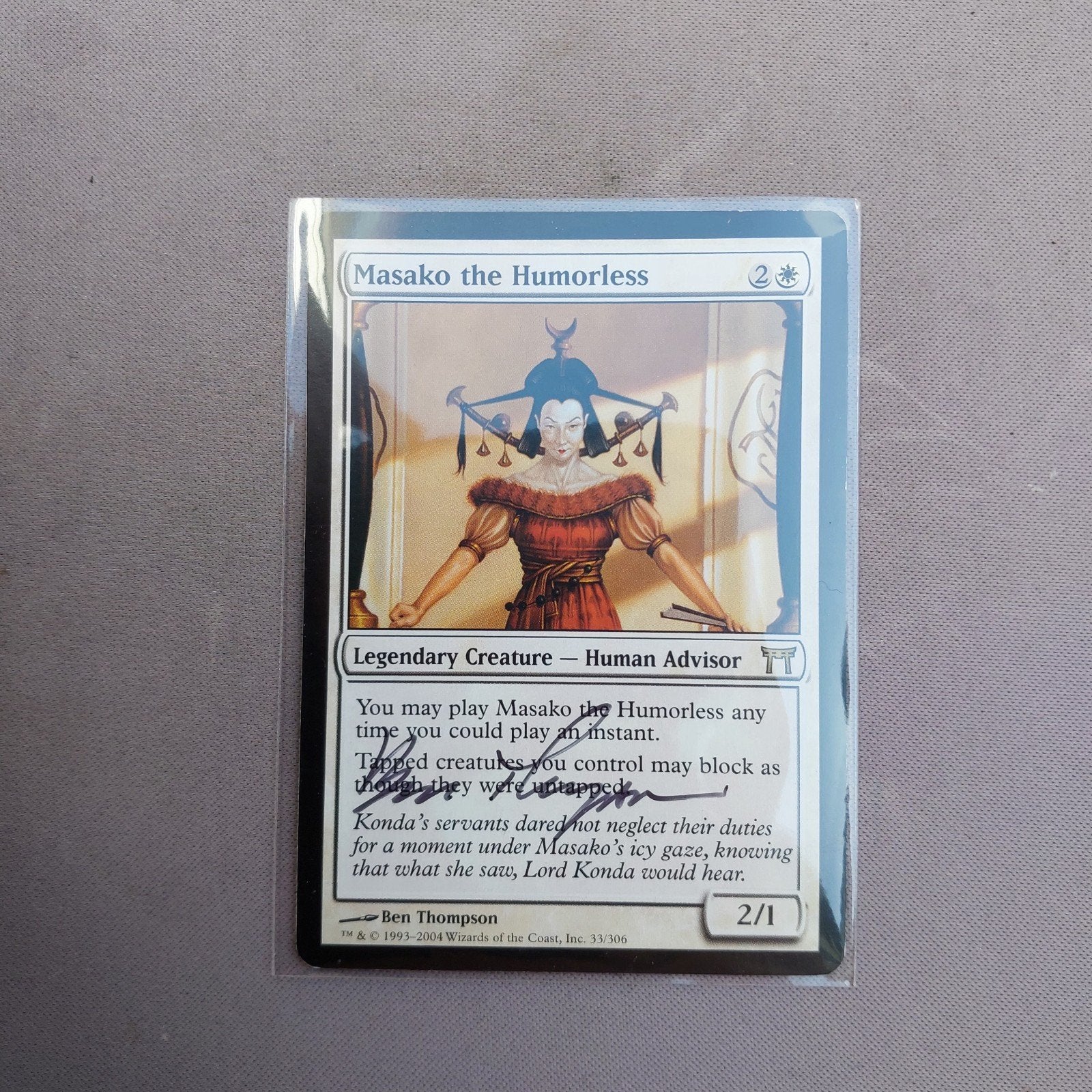 Masako the humorless Magic the gathering, Enlèvement
