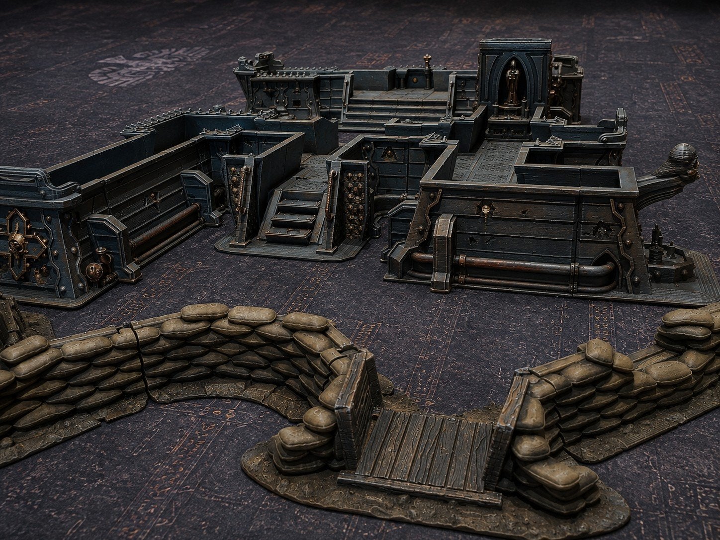 Pack 17 Décors Warhammer 40k – Fortifications Modulaires, Hobby & Loisirs créatifs, Enlèvement ou Envoi, Neuf, Warhammer 40000