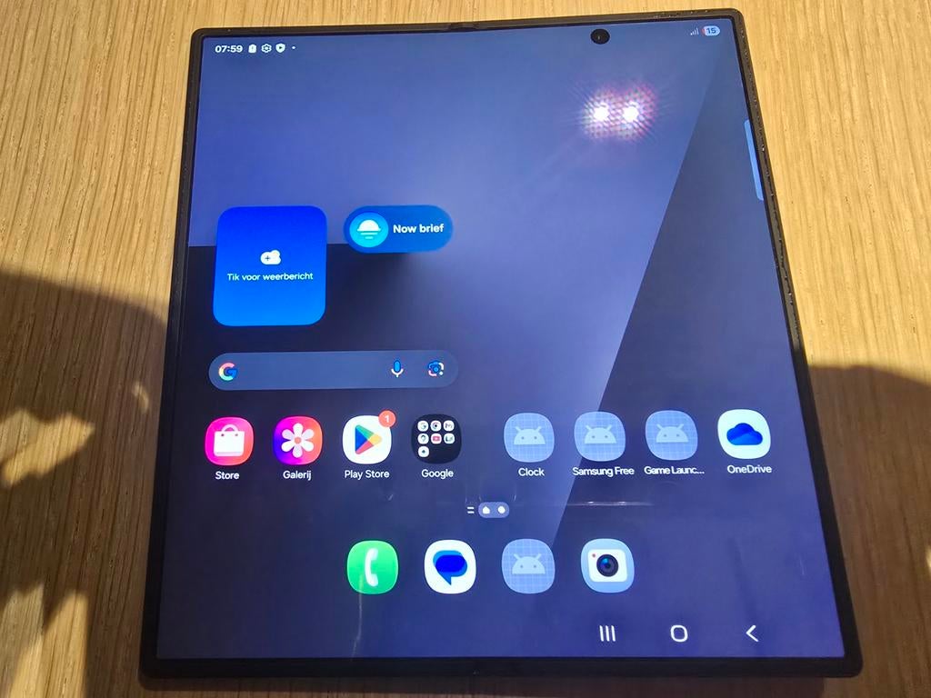 512gb Samsung Fold 7, garantie tot 12 sept 27, Télécoms, Téléphonie mobile | Samsung, Comme neuf, Galaxy Z Fold, 512 GB, Écran tactile