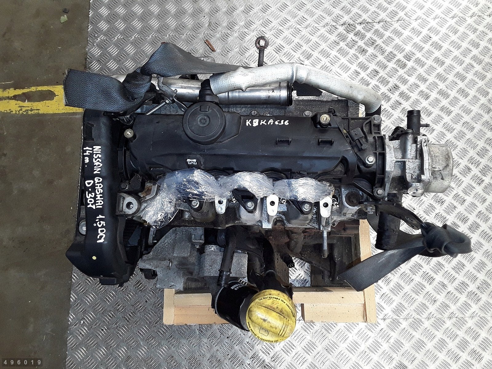 Moteur K9K Nu PULSAR QASHQAI NISSAN CUBE TIIDA