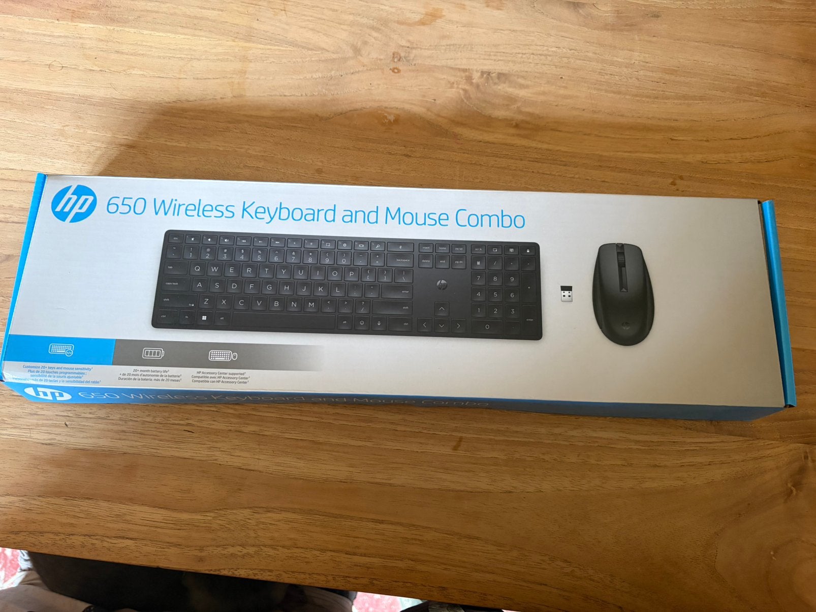 Hp toetsenbord+muis draadloos, Ophalen, Zo goed als nieuw, Draadloos