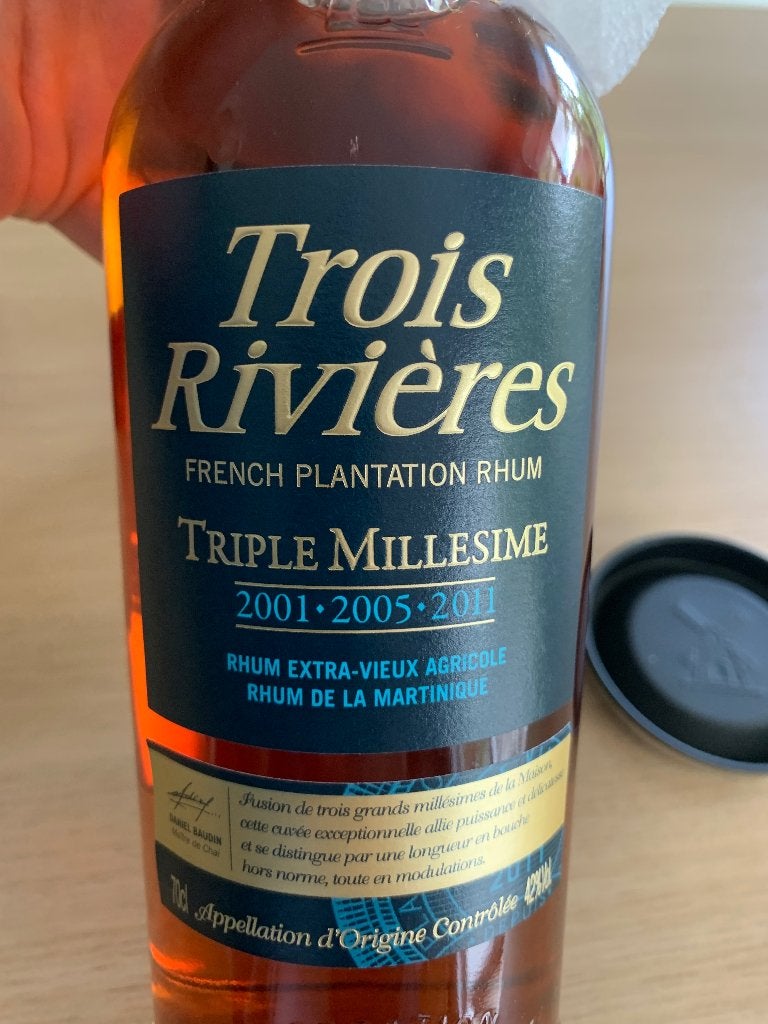 Rum trois rivières triple millésimé 2001-2005-2011, Verzamelen, Ophalen, Nieuw, Vol