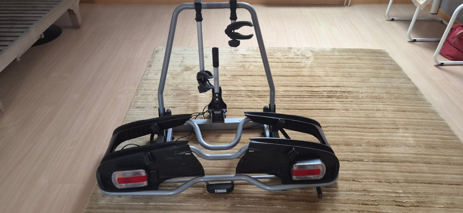 thule fietsdrager europower 916, Ophalen, Gebruikt, 2 fietsen, Trekhaakdrager