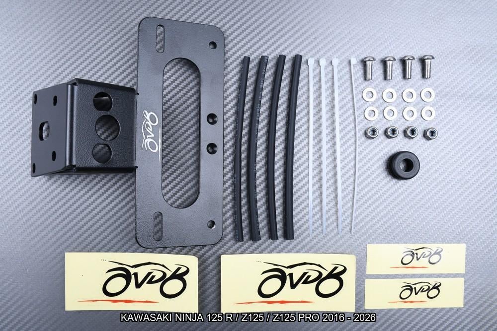 Support de plaque KAWASAKI NINJA 125 R Z125 / PRO 2016 2026, Enlèvement ou Envoi, Neuf