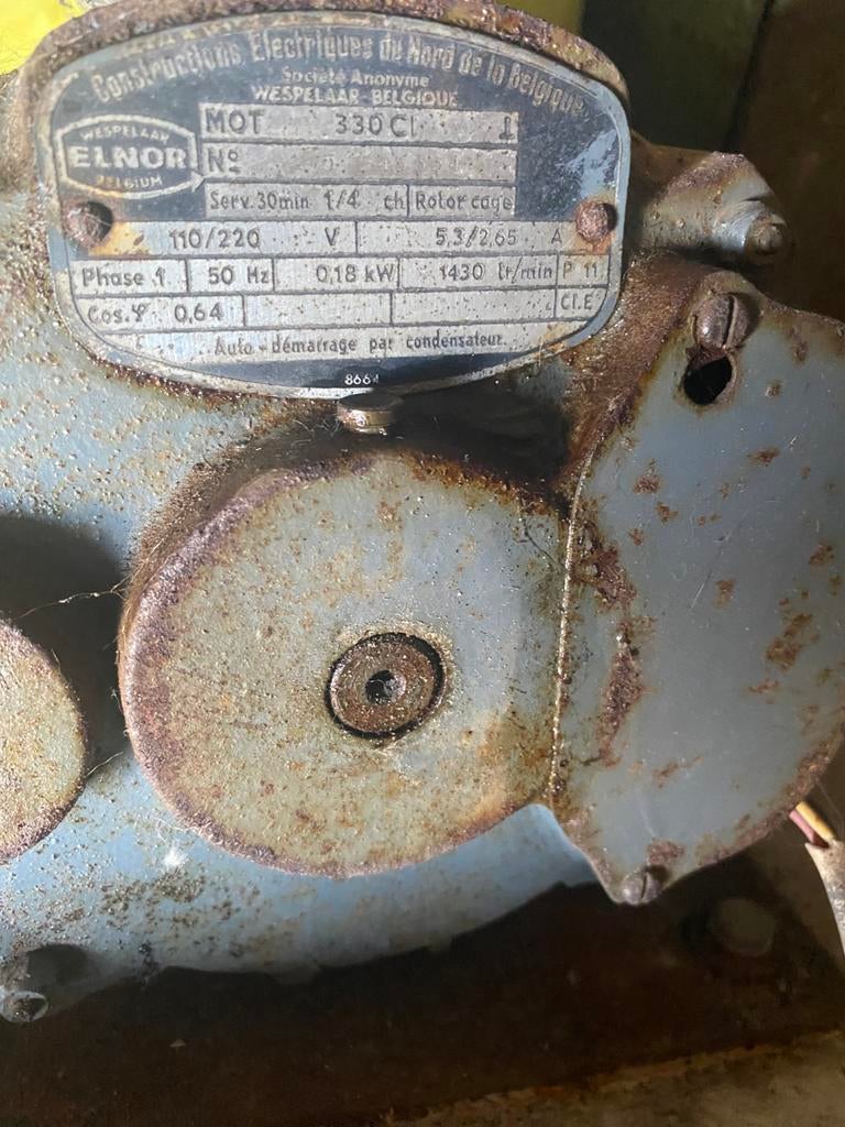 Elektrische Motor, Enlèvement, Comme neuf