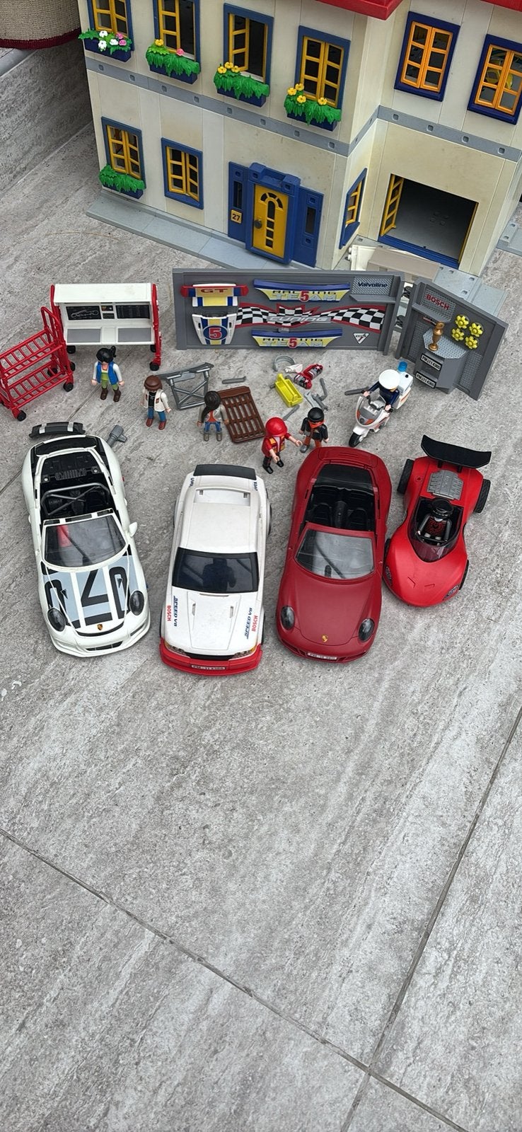 Lot de voitures playmobil, Enlèvement ou Envoi, Utilisé, Playmobil en vrac