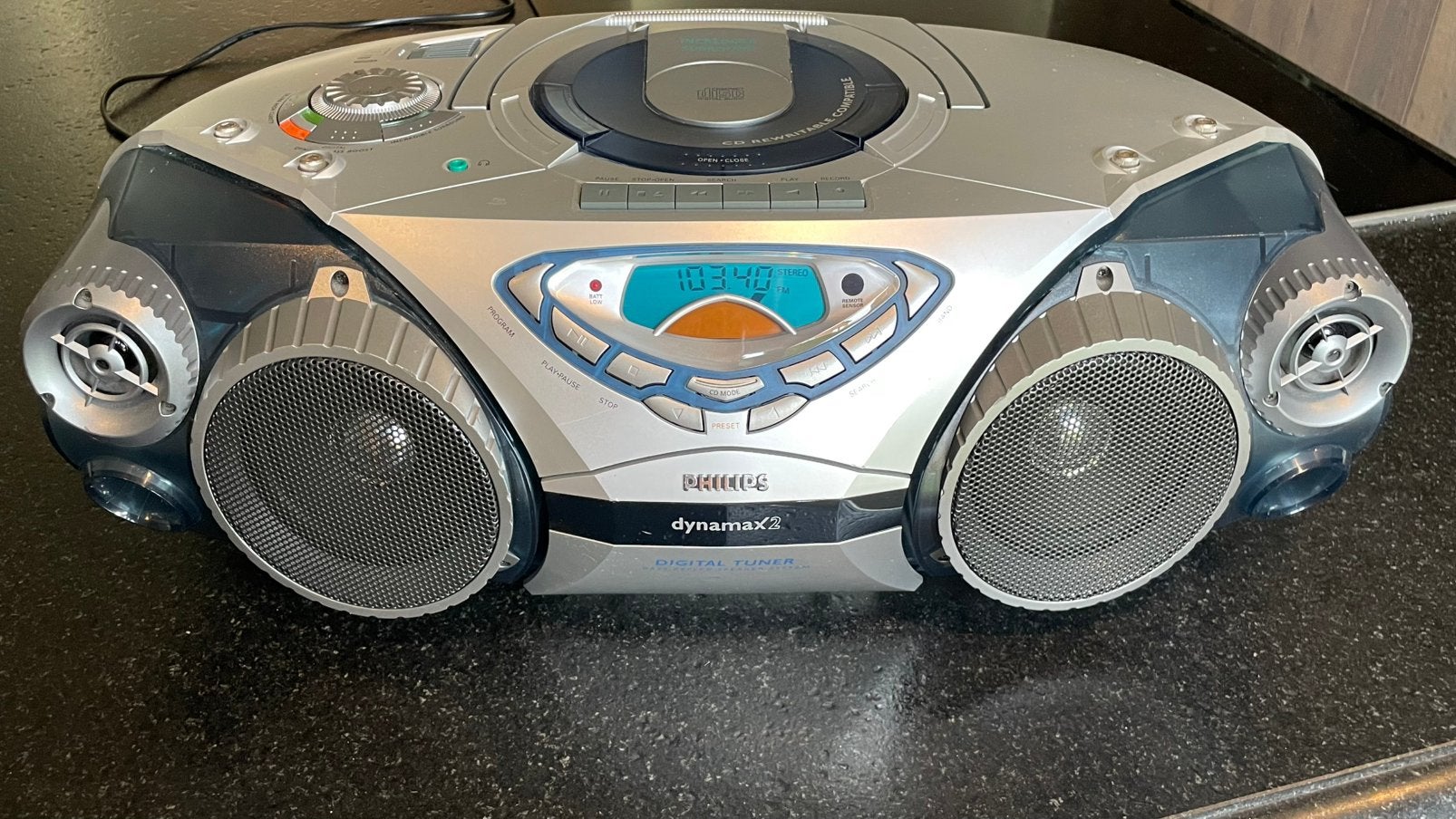 Philips radio - CD - Cassette, Enlèvement, Comme neuf, Radio