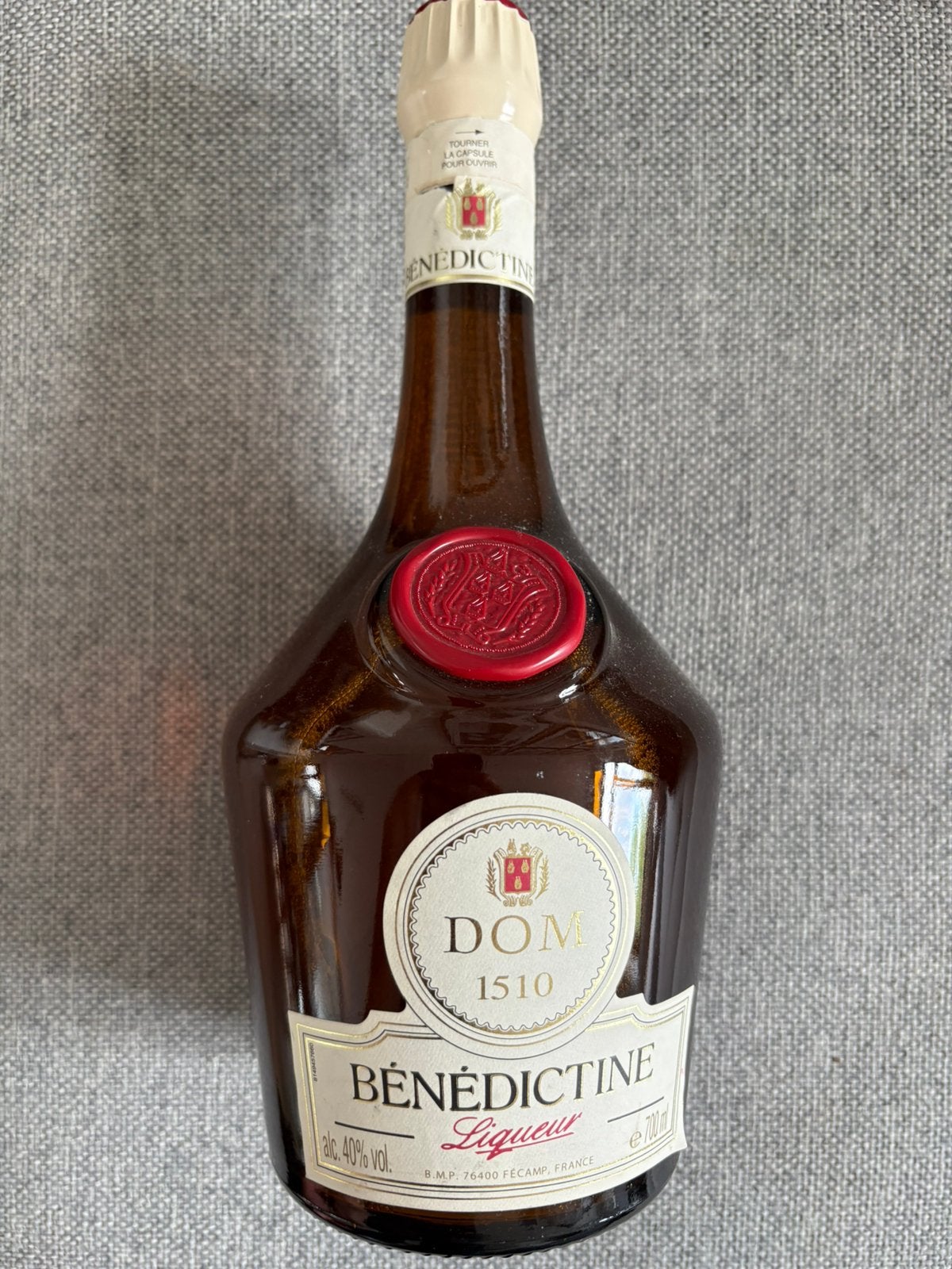 Dom Bénèdictine likeur 70cl, Ophalen