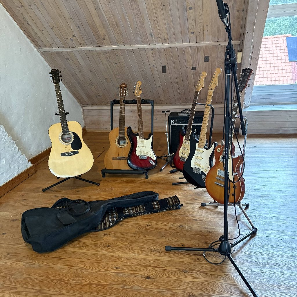 Gitaren: Fender/Squier MIJ, Stagg, Camps, J&D + accessoires, Muziek en Instrumenten, Ophalen, Gebruikt, Solid body, Fender