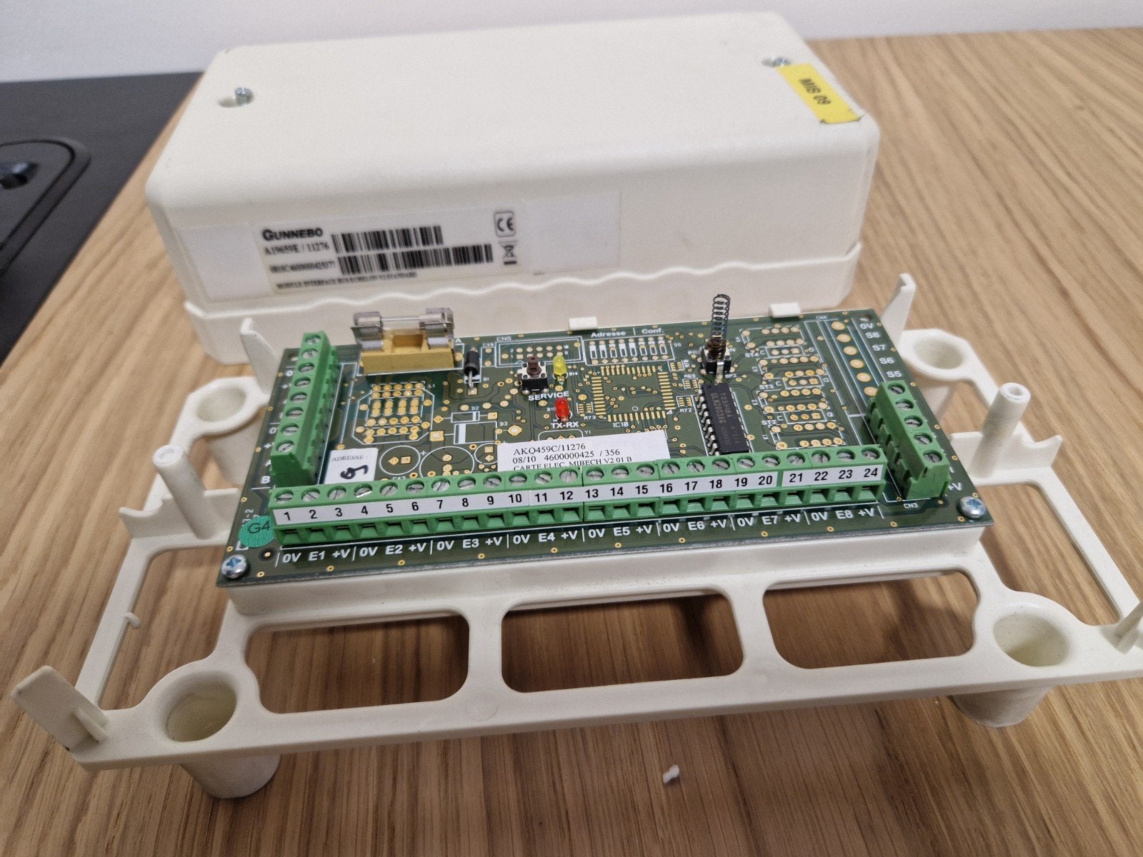 Module interface Gunnebo MIB Echelon Cyclon V2 – A19659E/112, Doe-het-zelf en Bouw, Ophalen of Verzenden