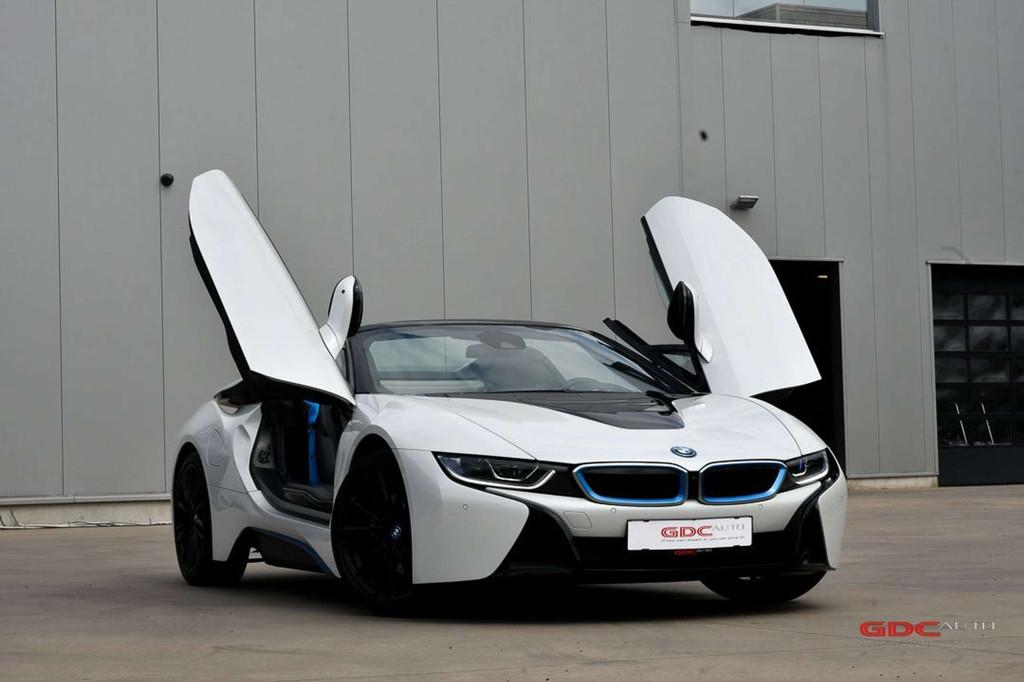 BMW i8 Roadster l Laserlicht l Head-Up l Harman Kardon, Automaat, Lichtsensor, Gebruikt, Euro 6