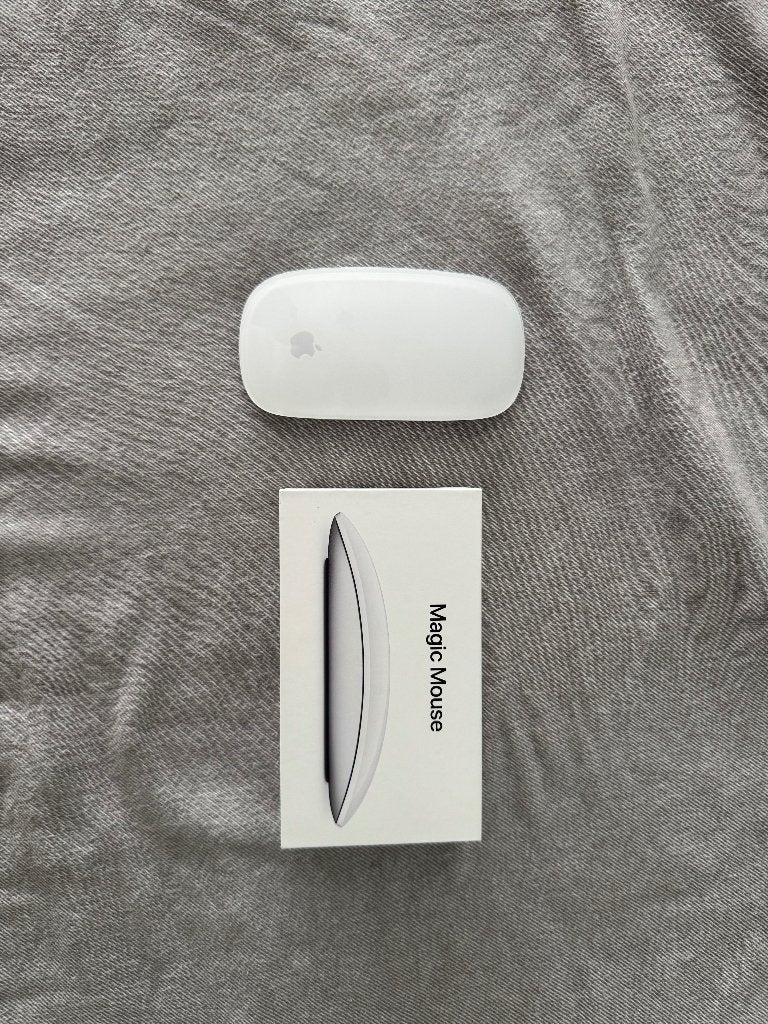 apple Magic Mouse, Computers en Software, Muizen, Ophalen, Muis, Zo goed als nieuw, Draadloos