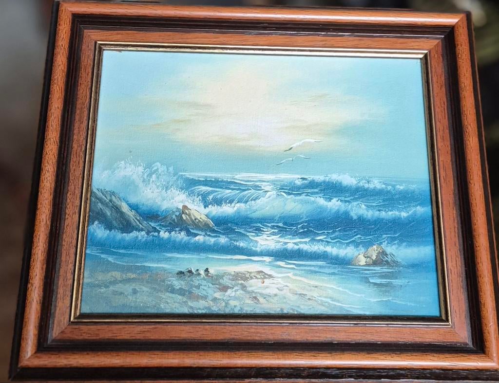 A vendre. Magnifique peinture a l'huile, état impeccable., Enlèvement ou Envoi