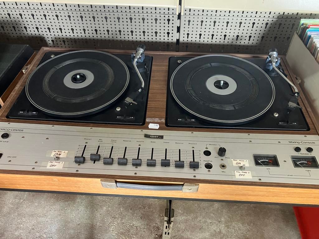 Verschilldende oude discobars, Audio, Tv en Foto, Platenspelers, Ophalen, Zo goed als nieuw
