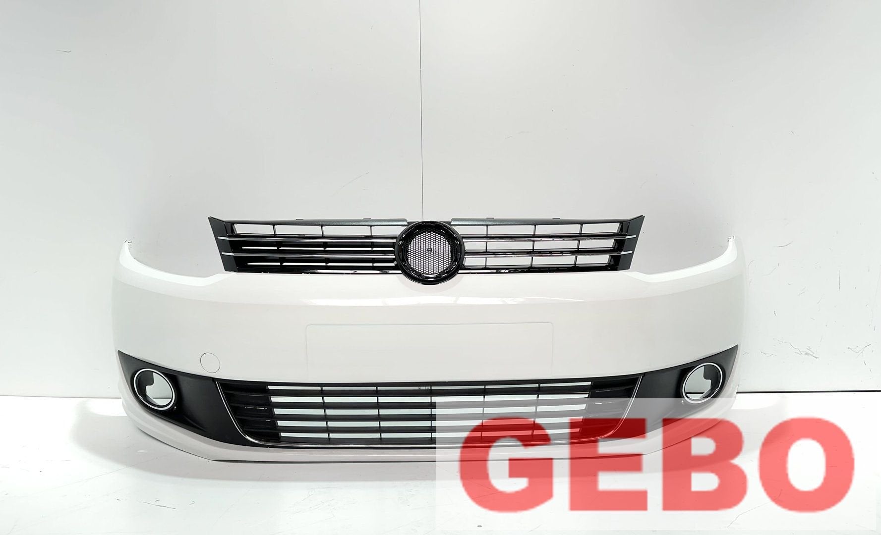 Volkswagen caddy 2010/2015 voorbumper compleet LB9A candy wh, -, -, Nieuw, Ophalen of Verzenden