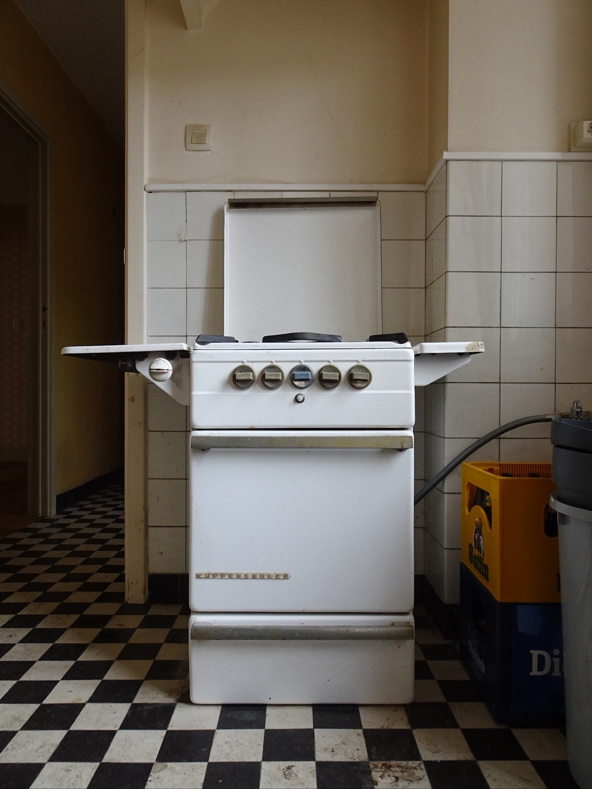 Gaziniere Kuppersbusch, années 1960, Gaz, 85 à 90 cm, Enlèvement, Utilisé