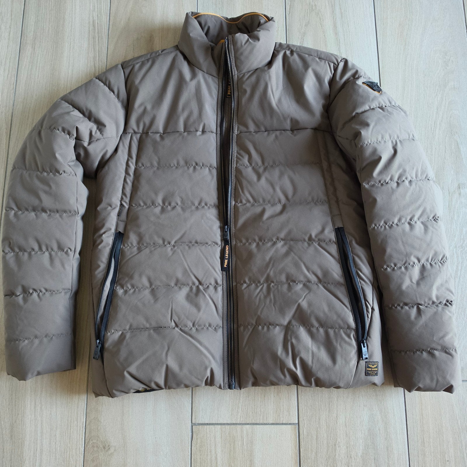 PME winterjas airgeneer2.0, Bruin, Maat 48/50 (M), Nieuw, Ophalen of Verzenden