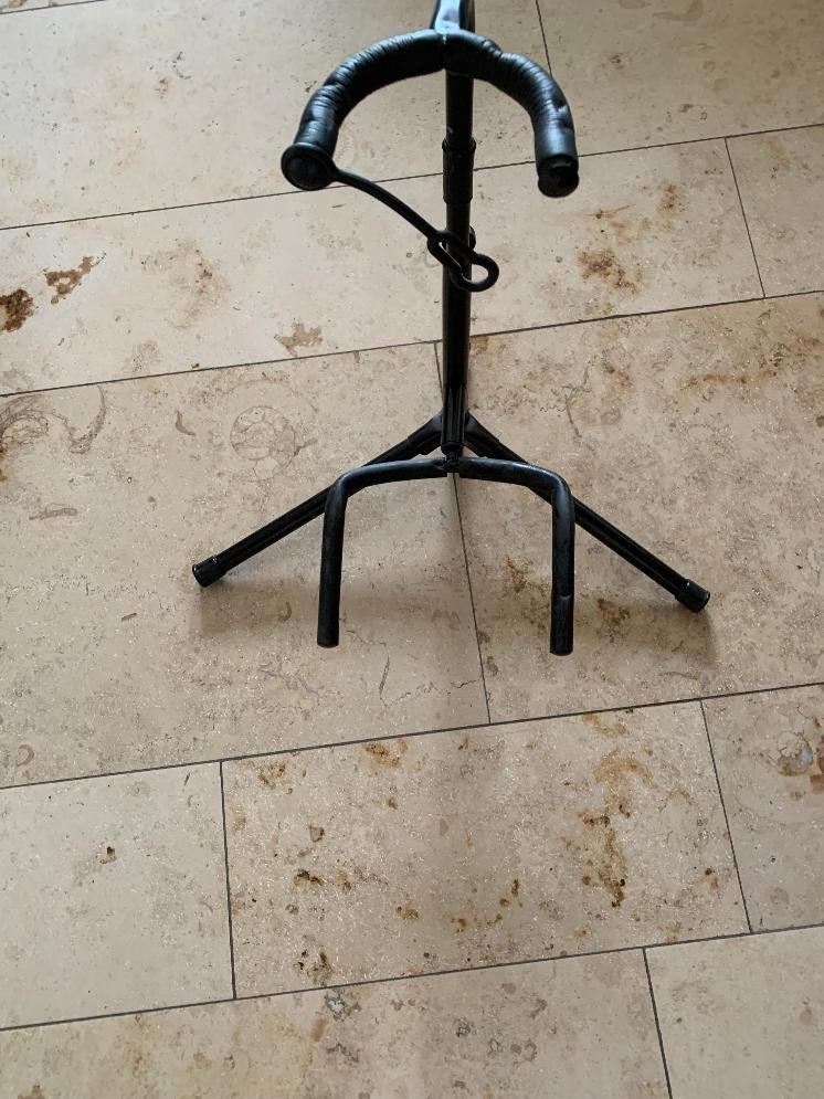 muziekstandaard gitaar, Muziek en Instrumenten, Ophalen, Zo goed als nieuw, Muziekstandaard, Gitaar