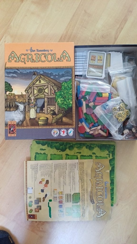 jeu de plateau Agricola Expert édition familiale 999 basic, 1 ou 2 joueurs, Enlèvement ou Envoi, Comme neuf, 999 games