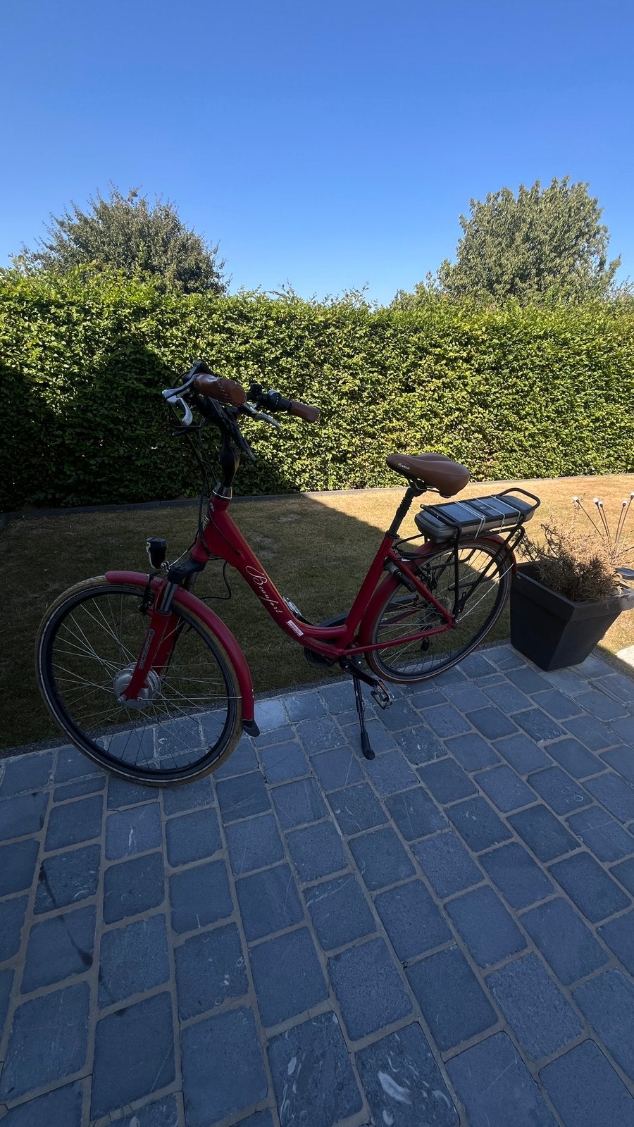 Elektrische Beaufort fiets unisex, Gebruikt, Velgrem, 47 tot 50 cm, Versnellingen