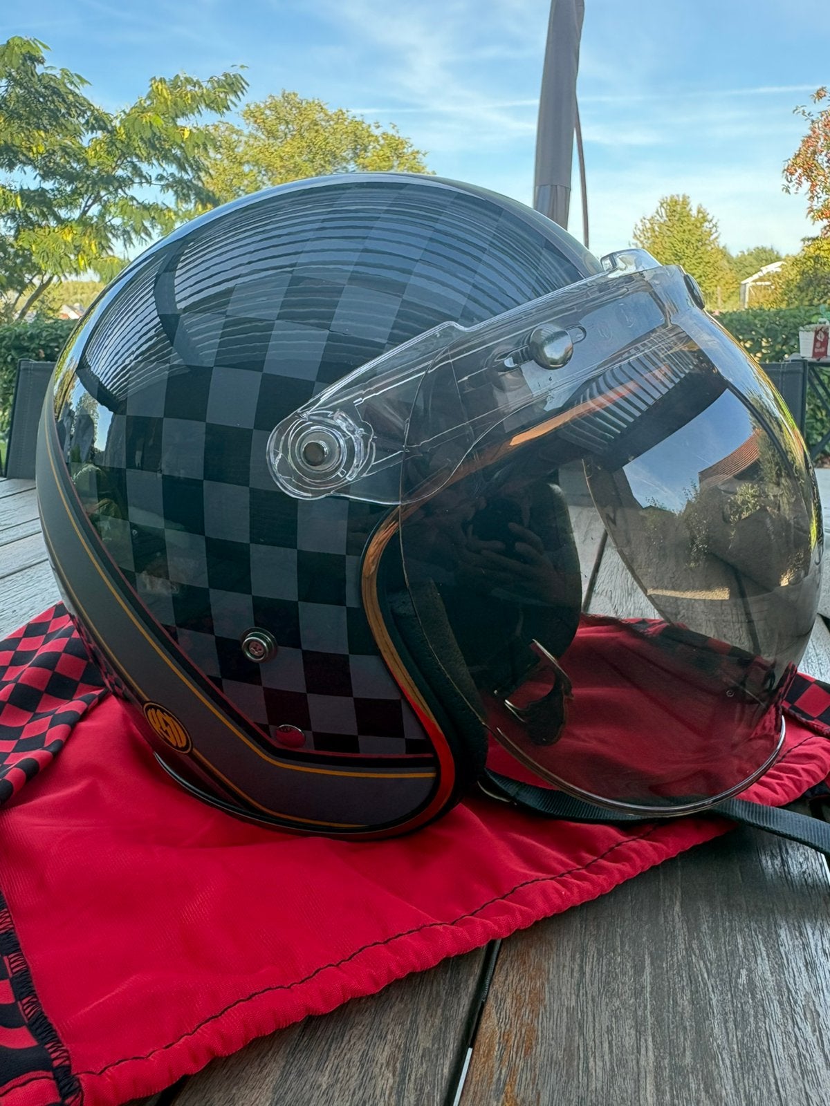 Bell Custom 500 + 3 visieres incl, Autres marques, Femmes, Enlèvement ou Envoi, Neuf, sans ticket
