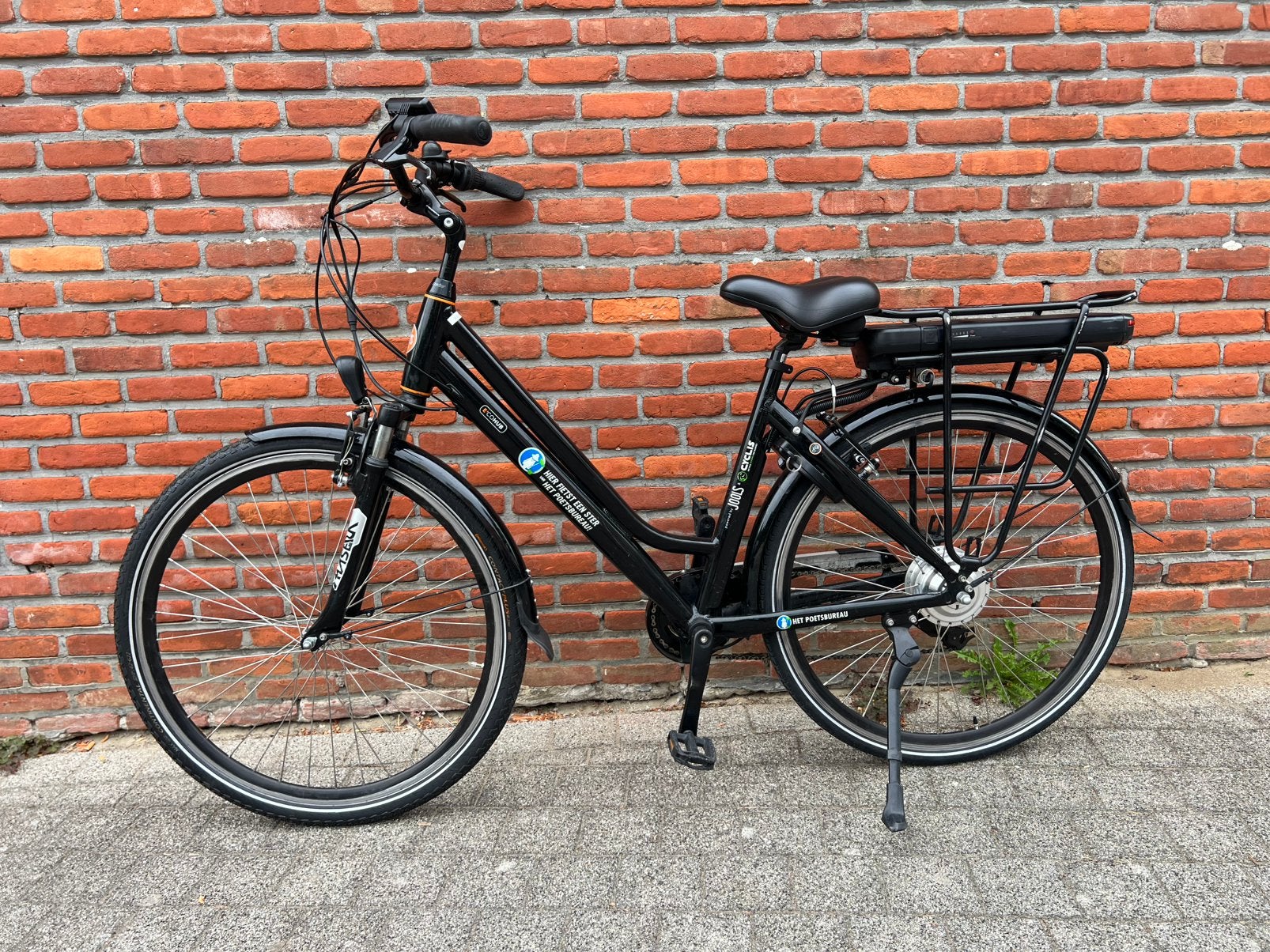 Vélo électrique, 47 à 51 cm, Enlèvement, Comme neuf, 50 km par batterie ou plus