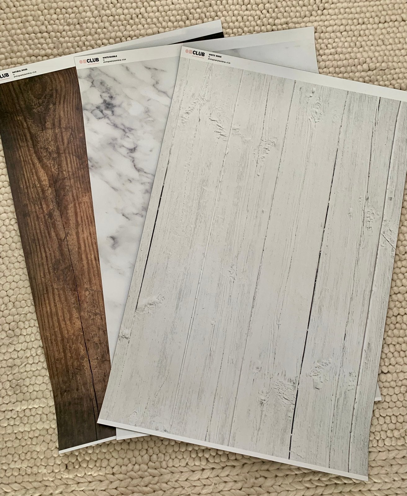 Hoge kwaliteits backdrops (lot) voor fotografie (CLUB), Ophalen, Zo goed als nieuw