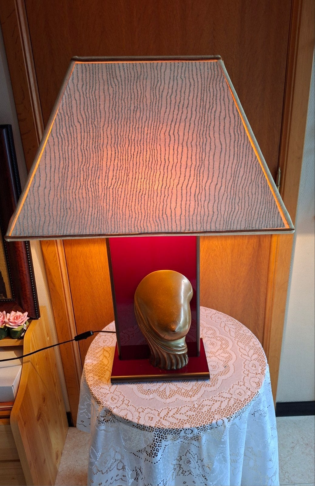 vintage tafellamp, Ophalen, Art deco