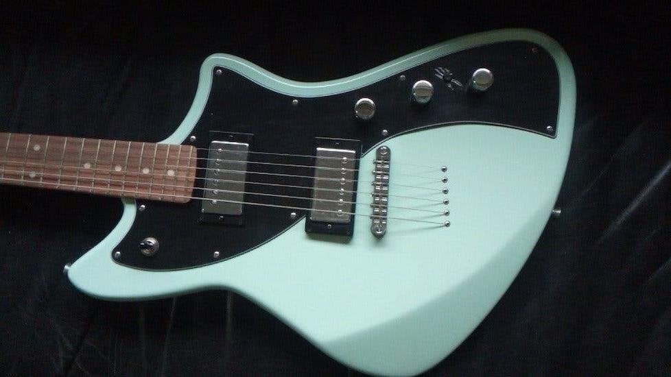Neuve: Fender Meteora Alternate Reality HH Surf Green, Musique & Instruments, Enlèvement ou Envoi, Neuf, Solid body, Fender