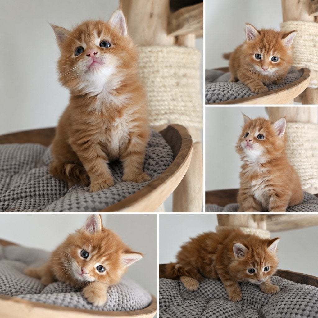Maine coon kitten met kampioen stamboom Russisch lijn, Animaux & Accessoires, Chats & Chatons | Chats de race | Poil long, Chat