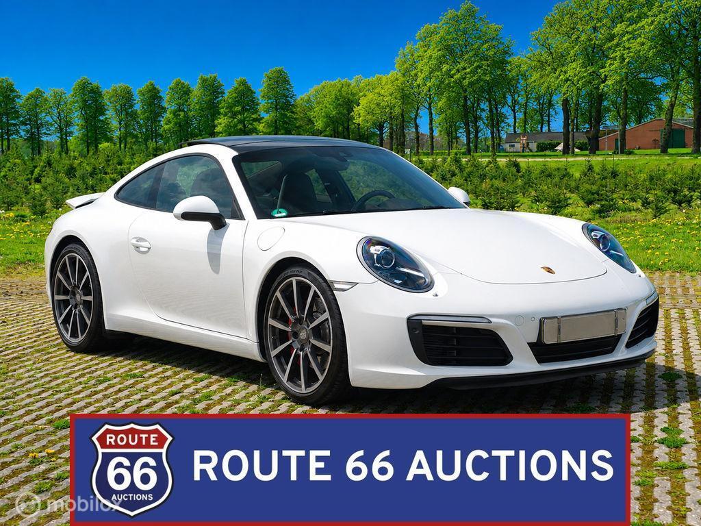 Porsche 911 Carrera S | 2017 | Route 66 Auctions, Auto's, Porsche, Gebruikt, Zwart, Bedrijf, Handgeschakeld