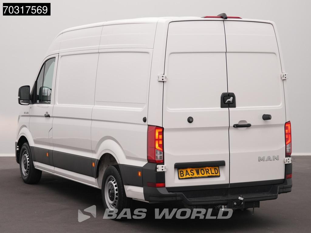 MAN TGE 3.180 Automaat 180PK L3H3 Trekhaak Navi Airco Cruise, Auto's, Bestelwagens en Lichte vracht, Automaat, Stof, Gebruikt