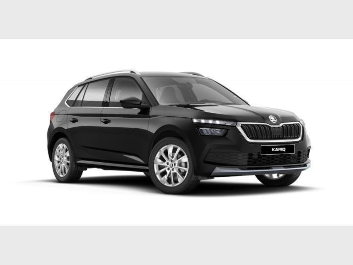 Skoda Kamiq 1.0 TSI Selection DSG, Auto's, Skoda, Automaat, Overige modellen, Zwart, Navigatiesysteem