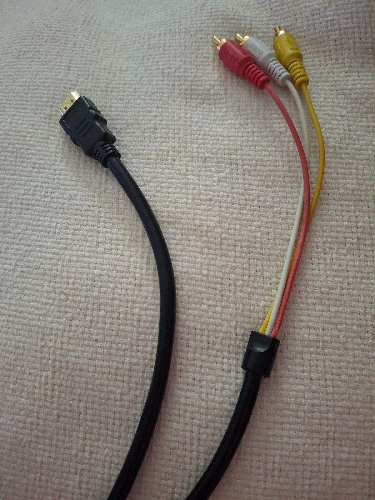Cable hdmi vers rca, TV, Hi-fi & Vidéo, Enlèvement