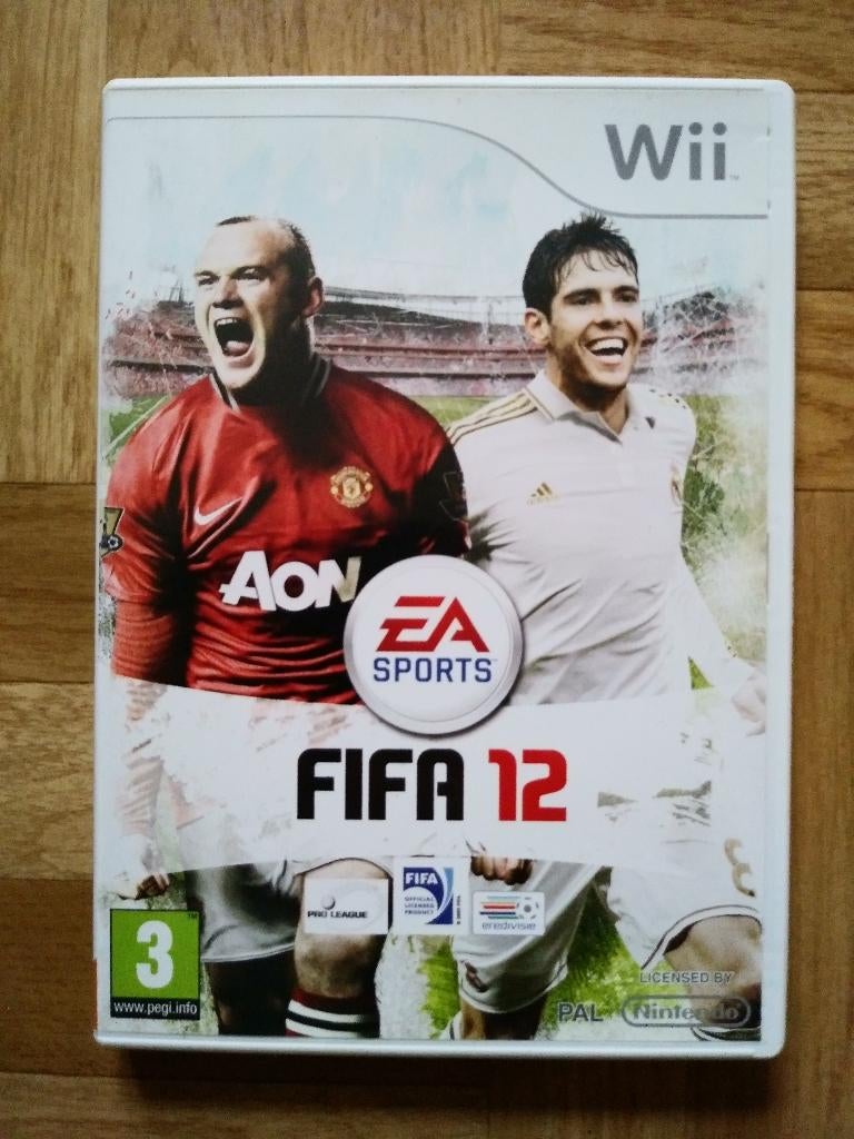 Jeu de football FIFA 12 pour Wii ou Wii U, Enlèvement ou Envoi, À partir de 3 ans, 3 joueurs ou plus, Sport