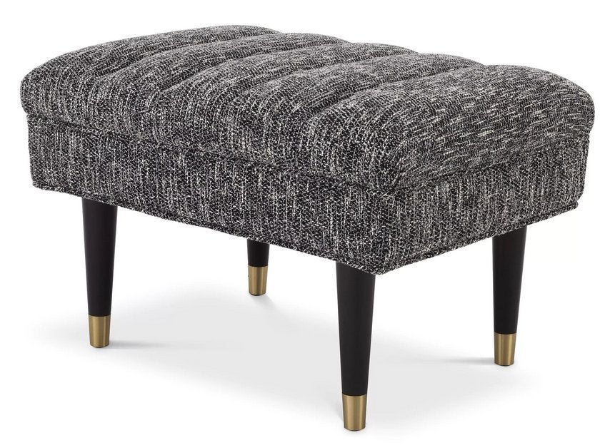NIEUWE LUXE VOETENBANK HALBANKJE POEF – EICHHOLTZ MARGOT, Maison & Meubles, Neuf, Enlèvement ou Envoi, Bois, 50 à 75 cm
