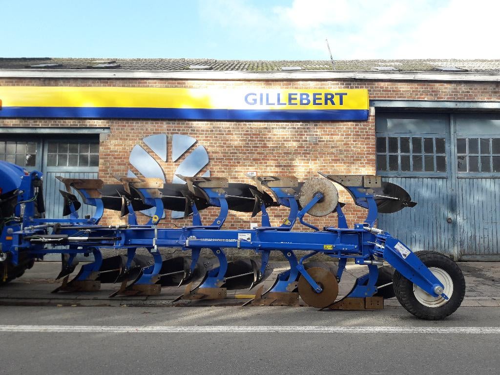 New Holland ploeg PXV 5, Ophalen, Akkerbouw, Grondbewerking