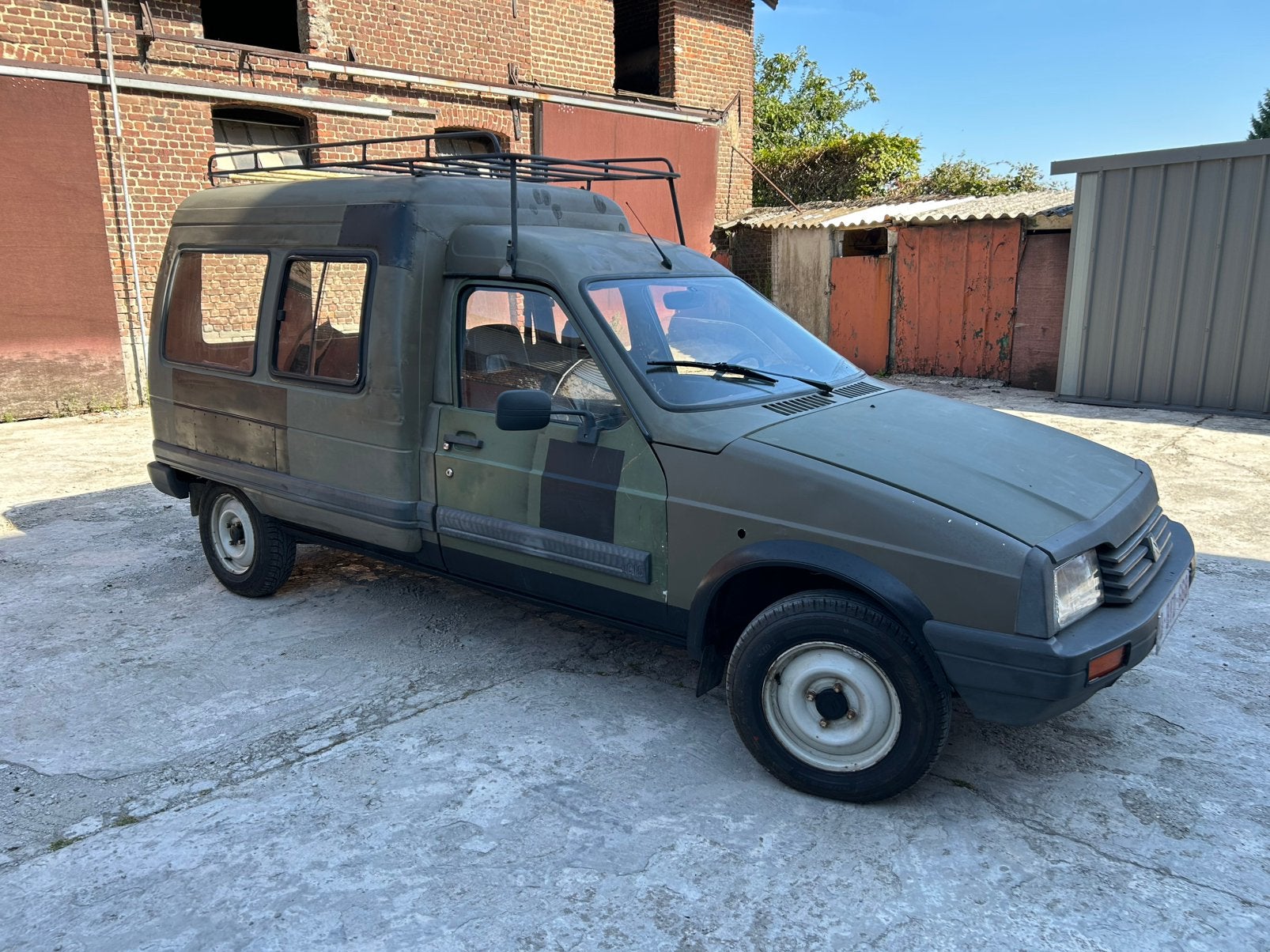 Citroen c15d ex Belgisch leger, Auto's, Oldtimers, Citroën, Diesel, Particulier, Te koop