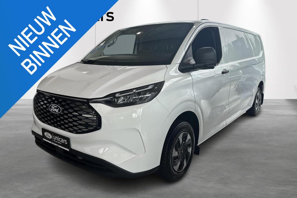 Ford Transit Custom 340L Trend Electric 64kwh 100kW PRIJS PR, Auto's, Bestelwagens en Lichte vracht, 4 deurs, 324 km, 136 pk, Nieuw