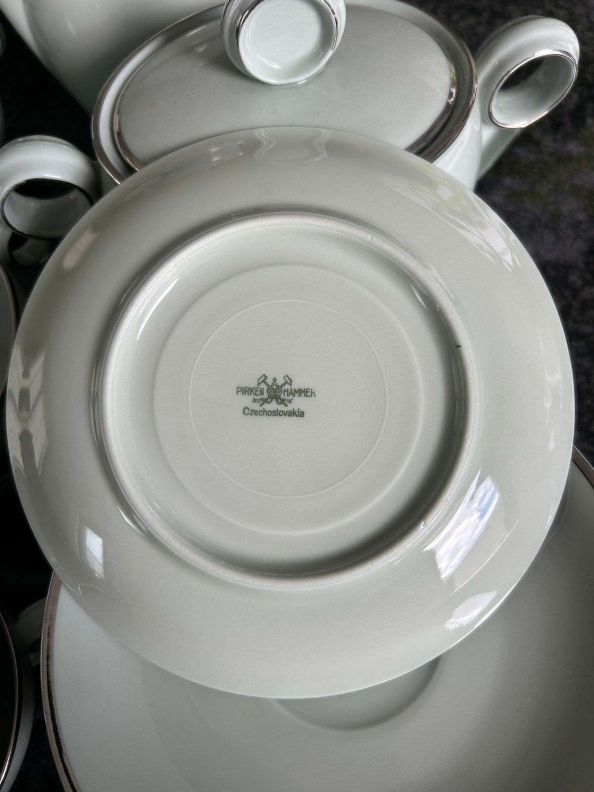 Prachtige en bijna complete vintage servies set., Ophalen