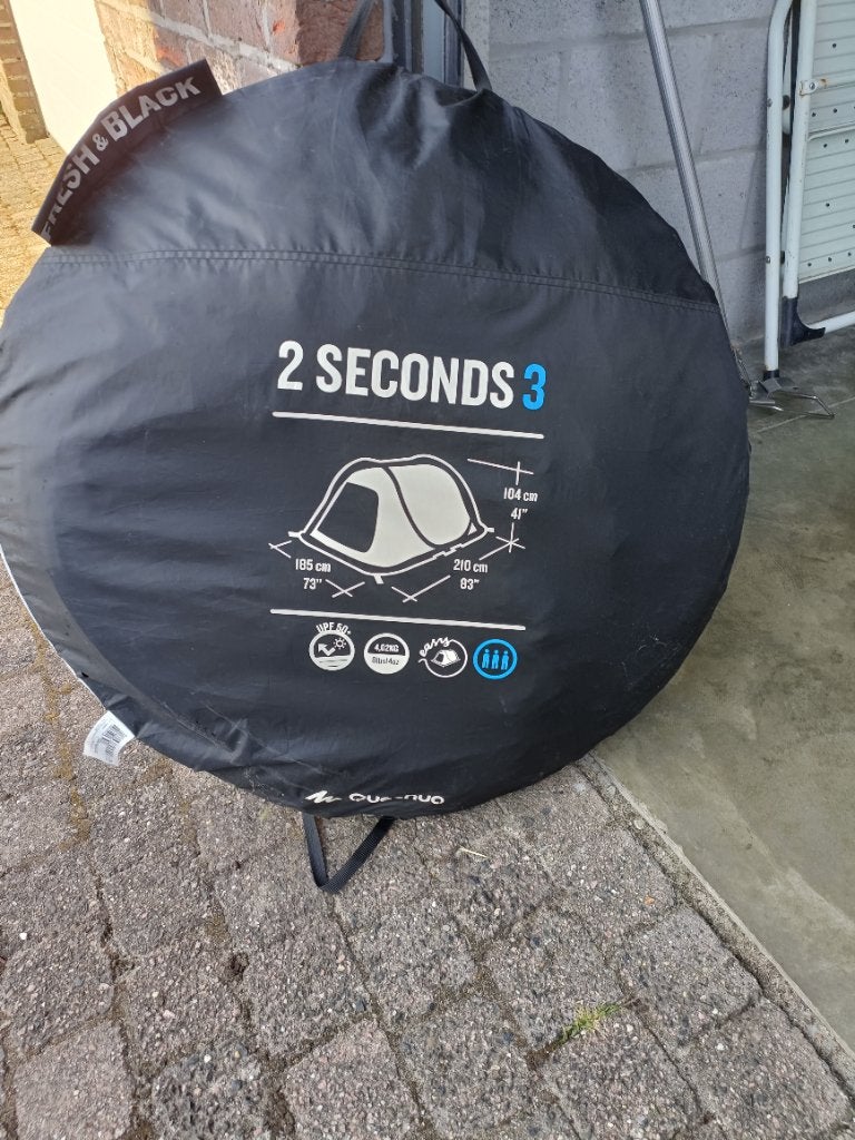 Tent Quechua, Caravans en Kamperen, Tenten, Ophalen, Gebruikt, Tot en met 3