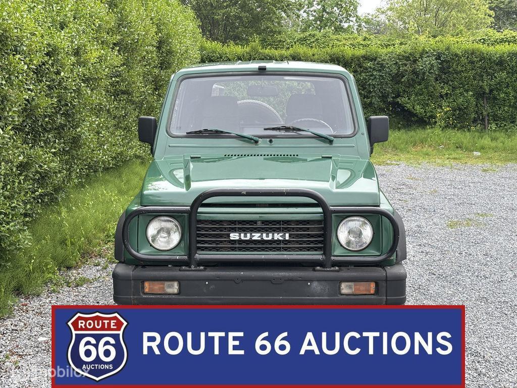 Suzuki Samurai | 1991 | Route 66 Auctions, Zwart, Bedrijf, Handgeschakeld, Overige carrosserie