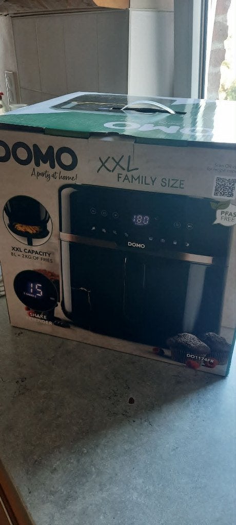 airfryer neuf domo, Elektronische apparatuur, Ophalen, Nieuw, Hete lucht