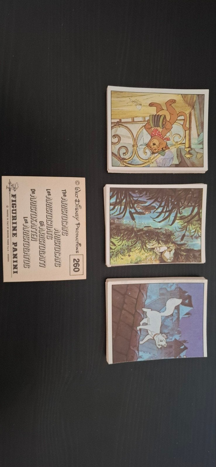 Aristocats panini, Verzamelen, Stickers, Ophalen of Verzenden